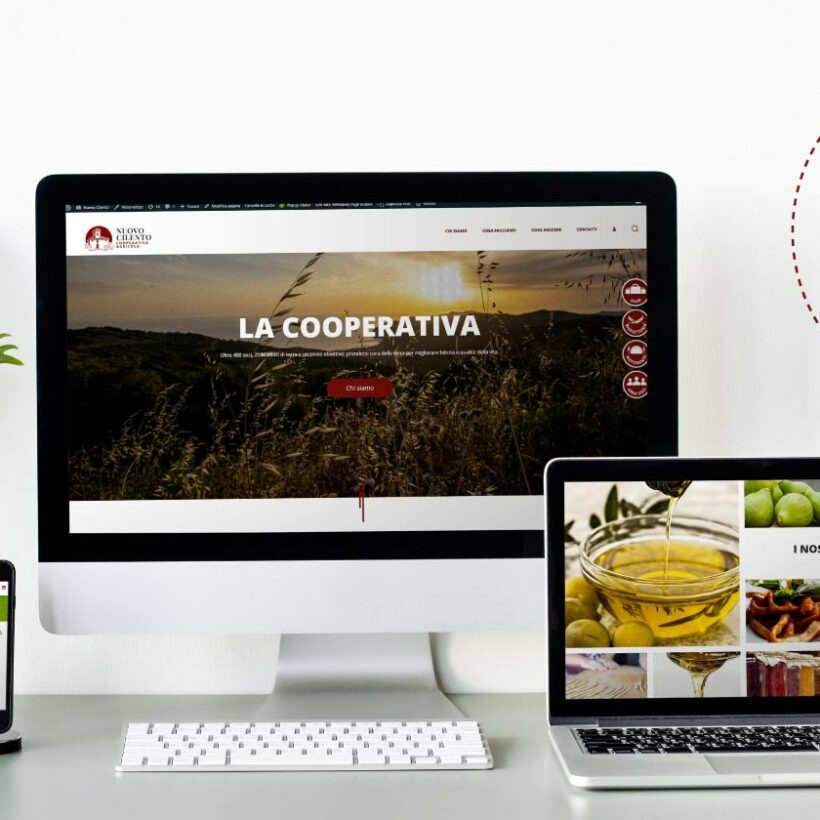 Il nuovo sito della Cooperativa Nuovo Cilento