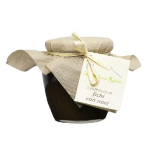 Extra jam of fresh white fig and walnuts "Rascio"