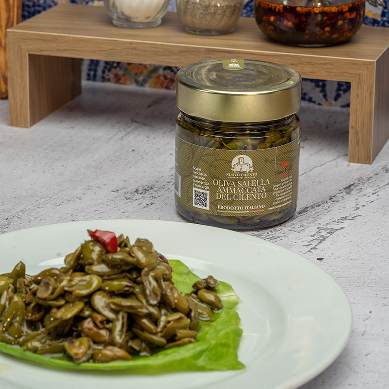 Bruised salella olive from Cilento "Nuovo Cilento" - Image 3