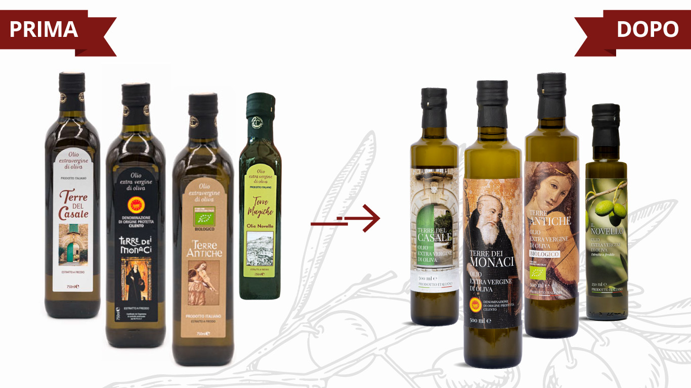 olio-cooperativa-nuovo-cilento-rebranding-extravergine-nuovo-packaging